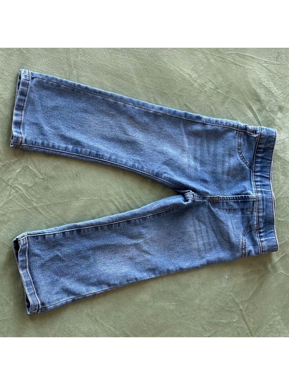 7 For All Mankind Toddler Girls Light Wash Bootcut Flare Jeans Size 2T